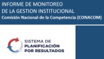 La Secretaría Técnica de Planificación emitió su informe de monitoreo de gestión institucional sobre la CONACOM