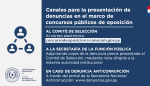 La CONACOM recuerda los canales para reclamos y denuncias en el marco de procesos de selección de personal