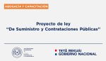 La CONACOM emite una opinión sobre el proyecto de ley “De Suministro y Contrataciones Públicas”