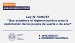 La CONACOM emitió una opinión sobre barreras regulatorias en el régimen normativo de juegos de azar