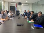 Representantes de la CONACOM participaron en una reunión de trabajo en el Viceministerio de Transporte