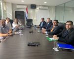 Representantes de la CONACOM participaron en una reunión de trabajo en el Viceministerio de Transporte