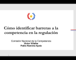 La CONACOM organizó un webinario sobre cómo identificar barreras a la competencia en la regulación